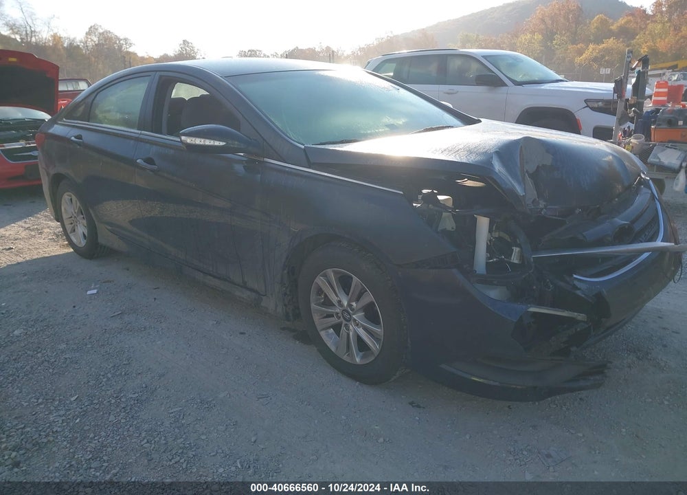 2014 HYUNDAI SONATA GLS VIN: 5NPEB4AC2EH947048
