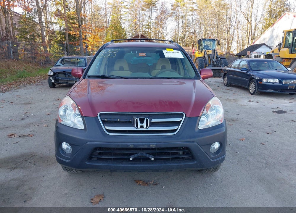 2006 HONDA CR-V EX VIN: SHSRD78896U425573