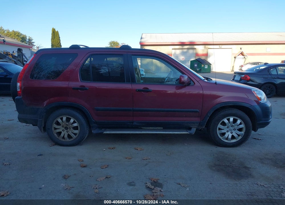 2006 HONDA CR-V EX VIN: SHSRD78896U425573