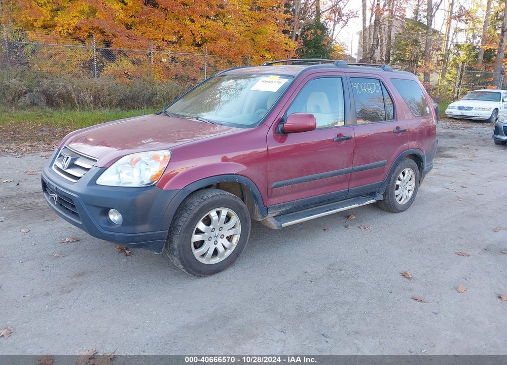 2006 HONDA CR-V EX VIN: SHSRD78896U425573