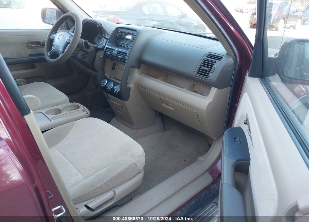 2006 HONDA CR-V EX VIN: SHSRD78896U425573