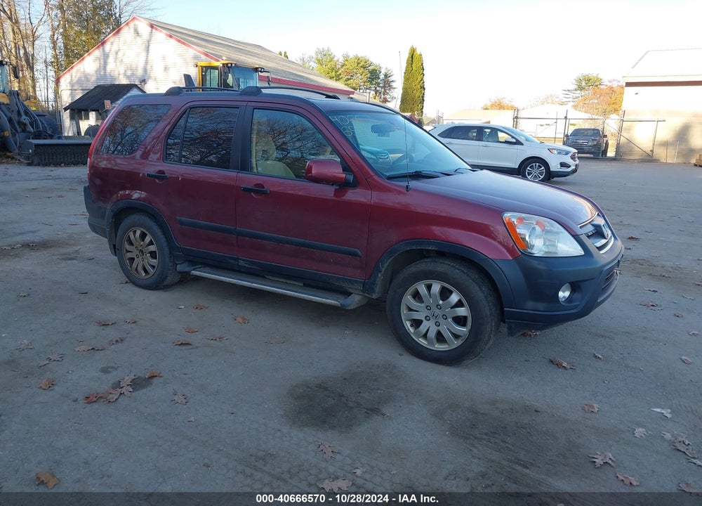 2006 HONDA CR-V EX VIN: SHSRD78896U425573