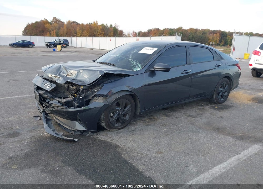 2021 HYUNDAI ELANTRA SEL VIN: 5NPLM4AG9MH008207