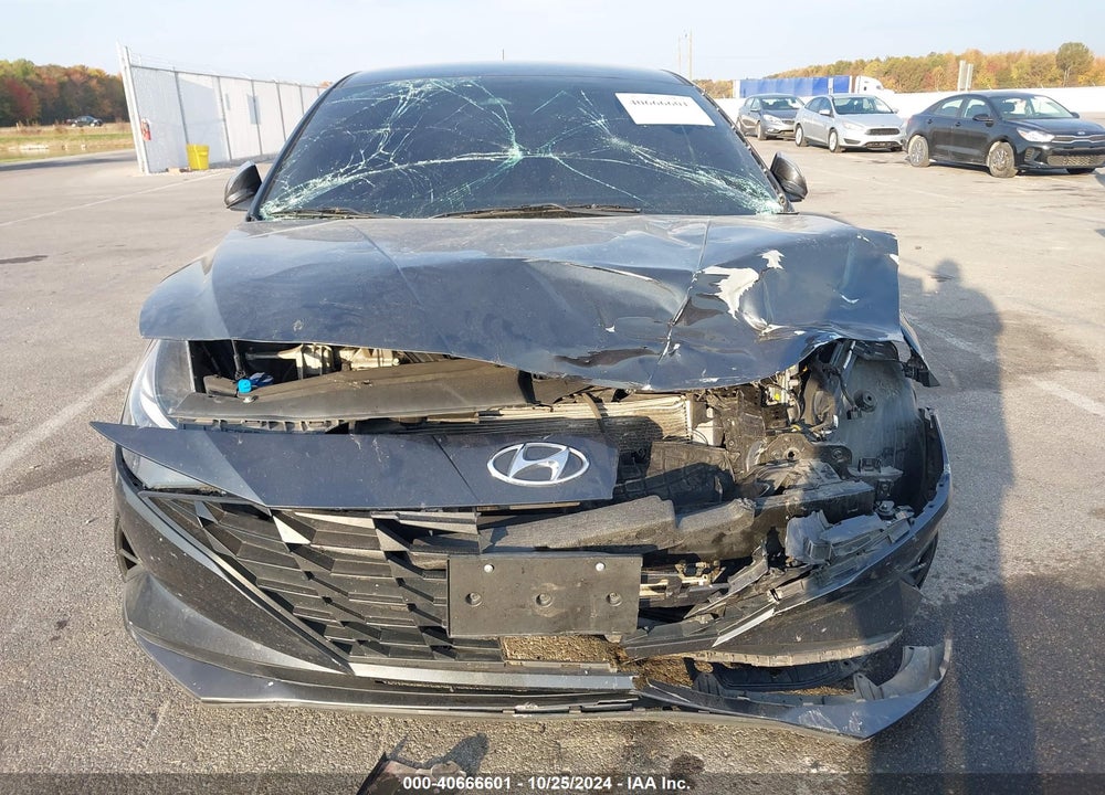 2021 HYUNDAI ELANTRA SEL VIN: 5NPLM4AG9MH008207