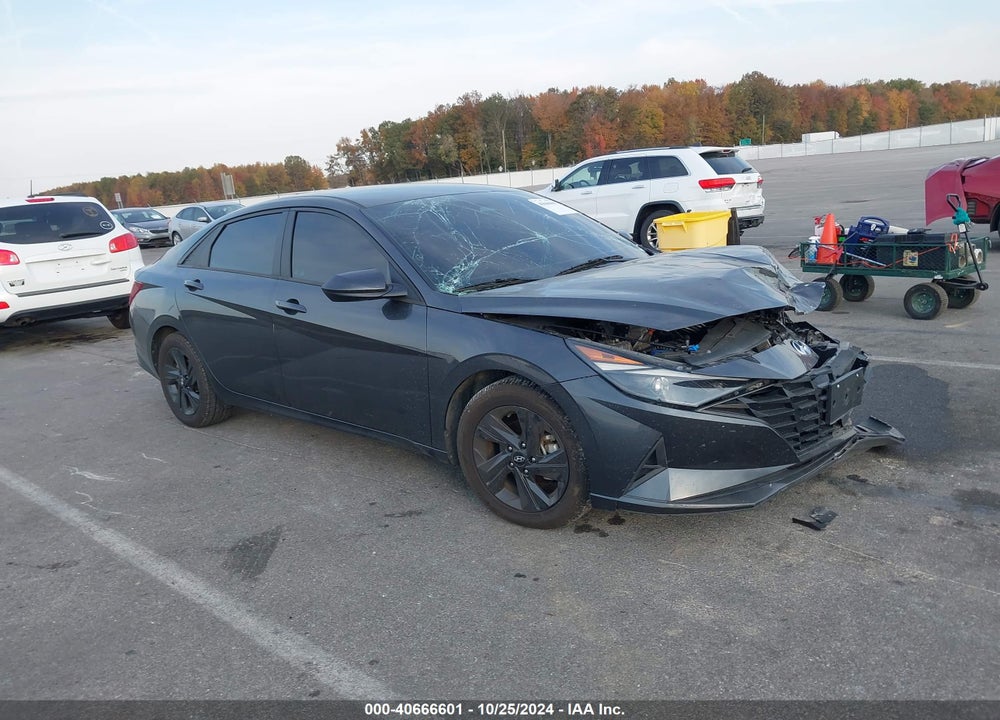 2021 HYUNDAI ELANTRA SEL VIN: 5NPLM4AG9MH008207