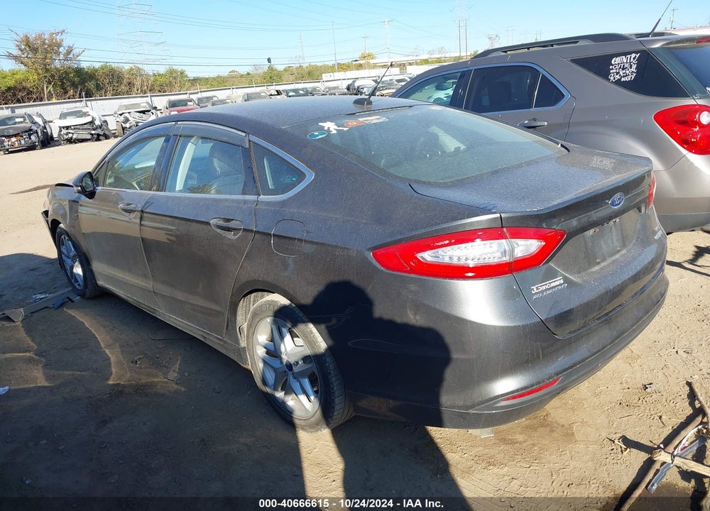 2016 FORD FUSION SE VIN: 1FA6P0HD2G5100407