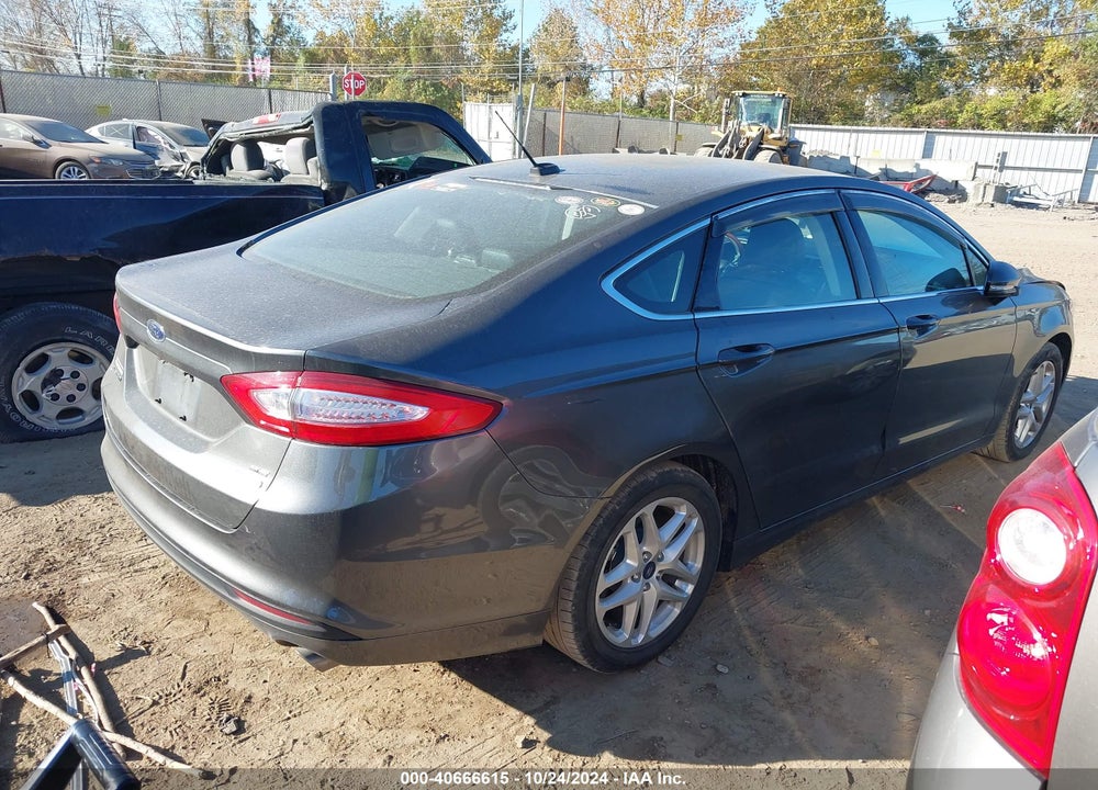 2016 FORD FUSION SE VIN: 1FA6P0HD2G5100407