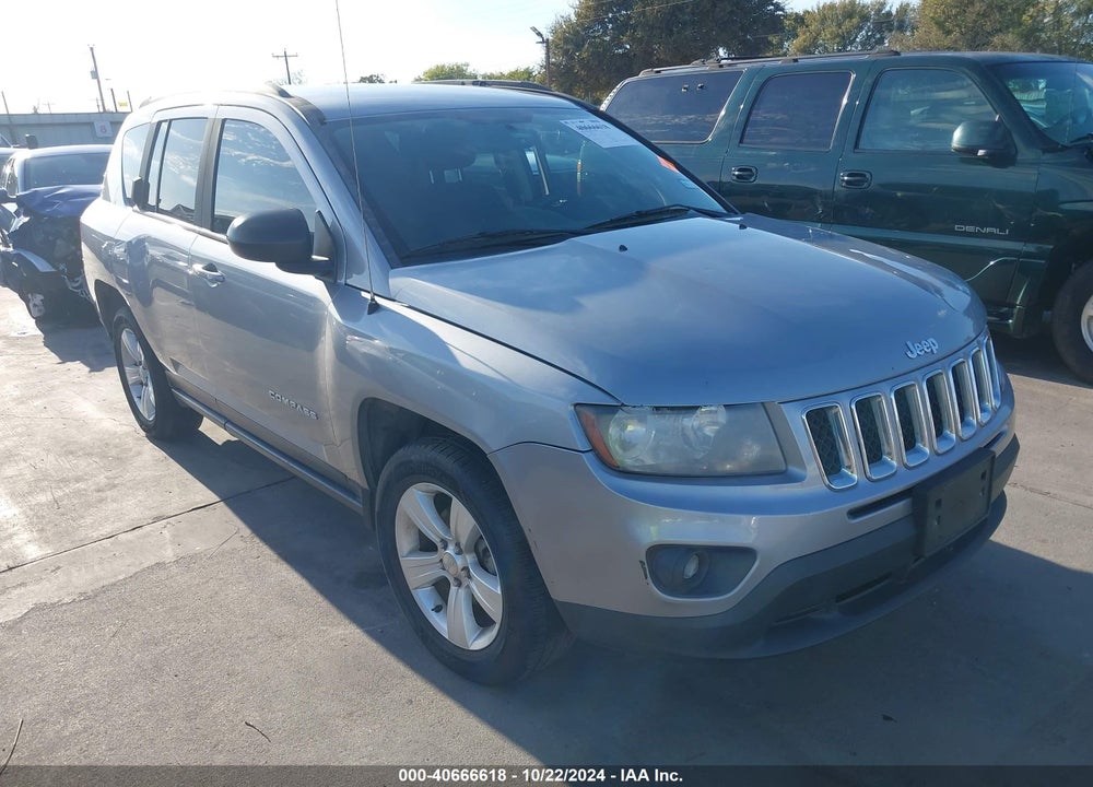 2014 JEEP COMPASS SPORT VIN: 1C4NJCBB1ED893797