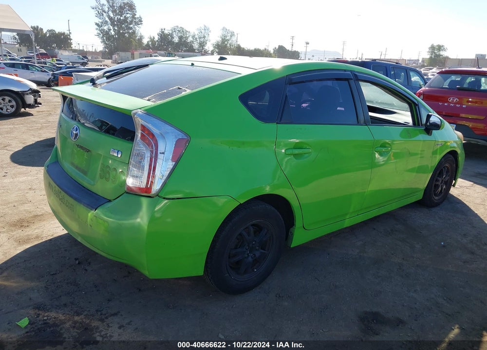 2015 TOYOTA PRIUS TWO VIN: JTDKN3DU6F0421092