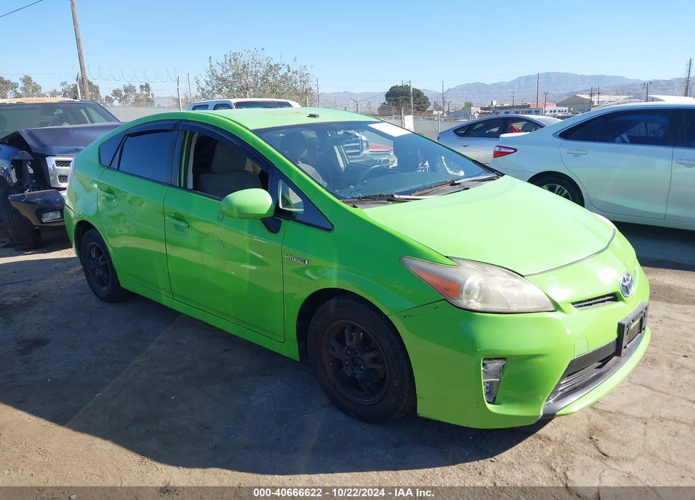 2015 TOYOTA PRIUS TWO VIN: JTDKN3DU6F0421092