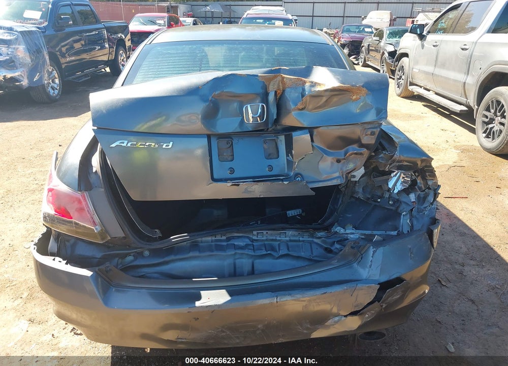 2009 HONDA ACCORD 2.4 LX-P VIN: JHMCP26479C000456