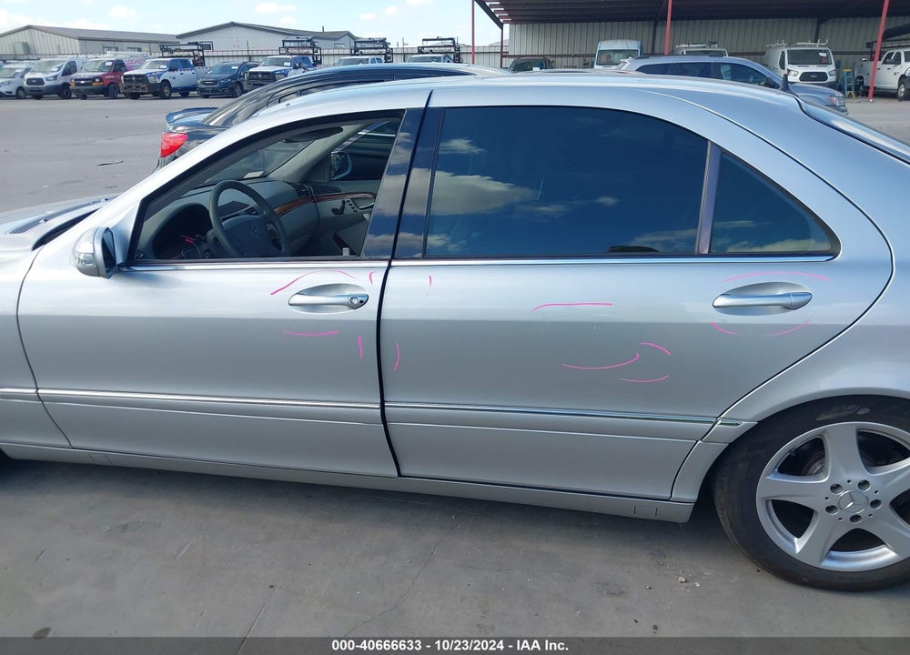 2004 MERCEDES-BENZ S 430 VIN: WDBNG70J34A399150