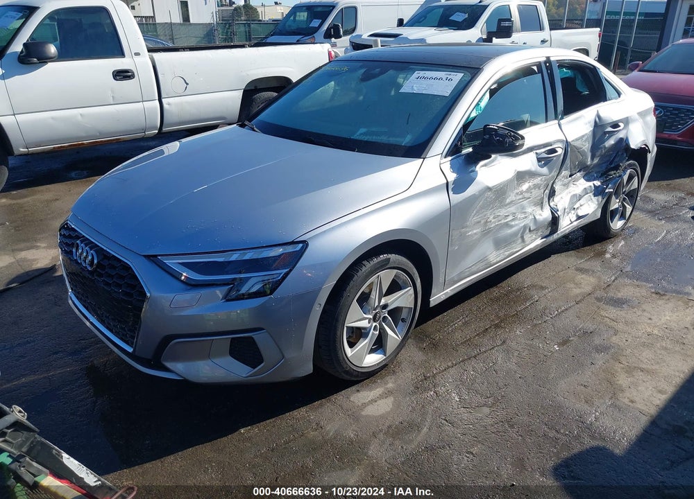 2023 AUDI A3 PREMIUM PLUS 40 TFSI QUATTRO S TRONIC VIN: WAUHUDGY4PA015001