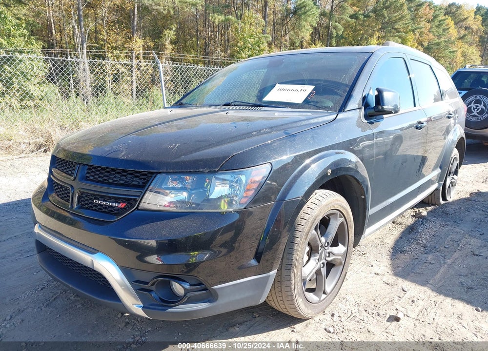 2018 DODGE JOURNEY CROSSROAD VIN: 3C4PDCGB7JT521491