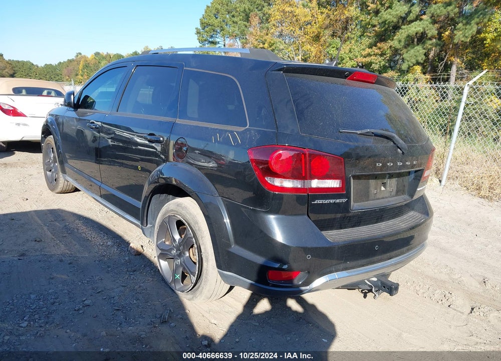 2018 DODGE JOURNEY CROSSROAD VIN: 3C4PDCGB7JT521491