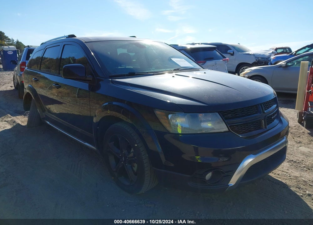 2018 DODGE JOURNEY CROSSROAD VIN: 3C4PDCGB7JT521491