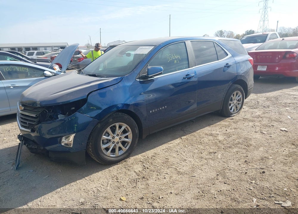 2021 CHEVROLET EQUINOX FWD LT VIN: 3GNAXKEV5ML382817