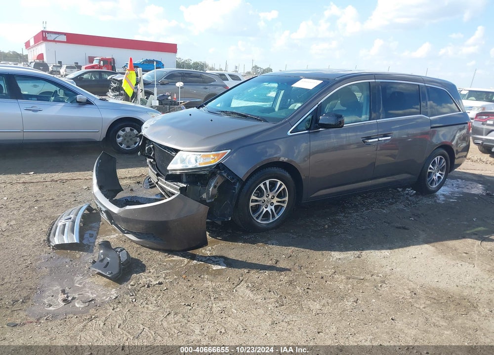 2011 HONDA ODYSSEY EX-L VIN: 5FNRL5H64BB053468