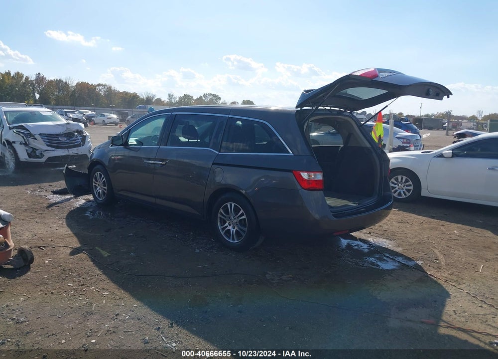 2011 HONDA ODYSSEY EX-L VIN: 5FNRL5H64BB053468