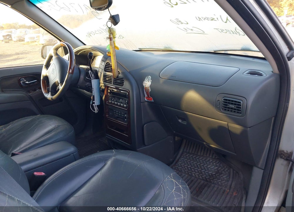2001 NISSAN QUEST GLE VIN: 4N2ZN17T61D809718