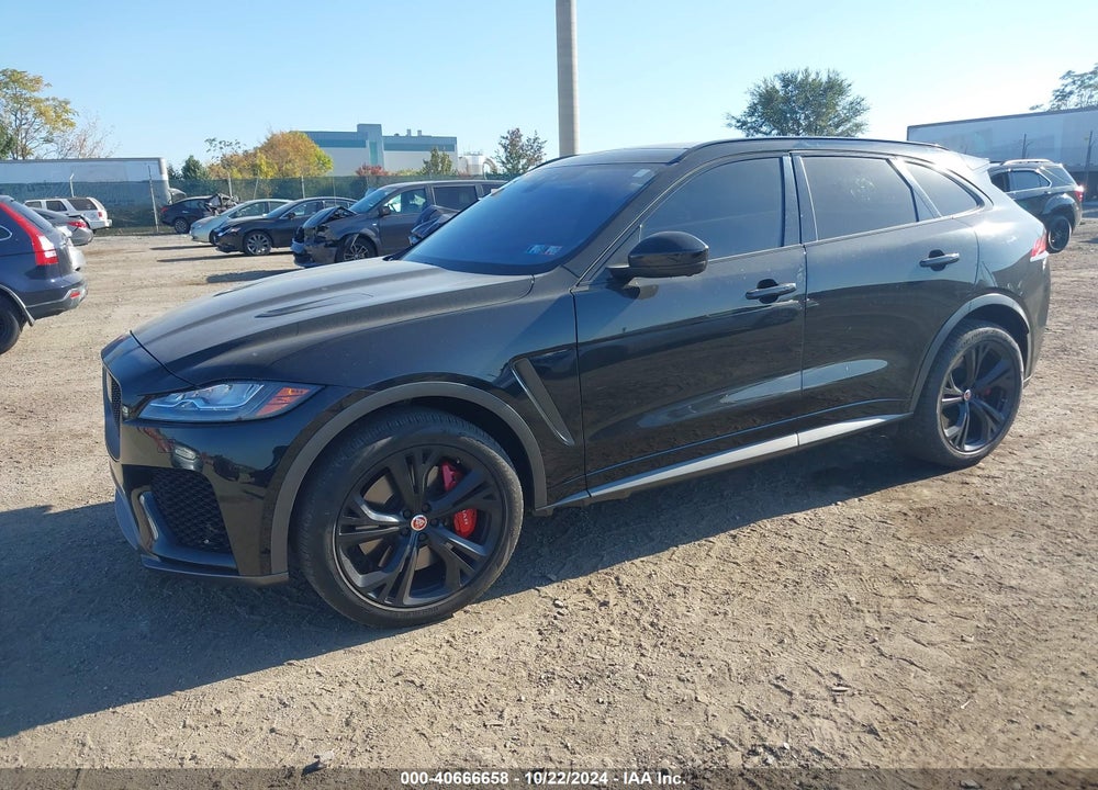 2020 JAGUAR F-PACE SVR P550 AWD AUTOMATIC VIN: SADCZ2EE0LA620420