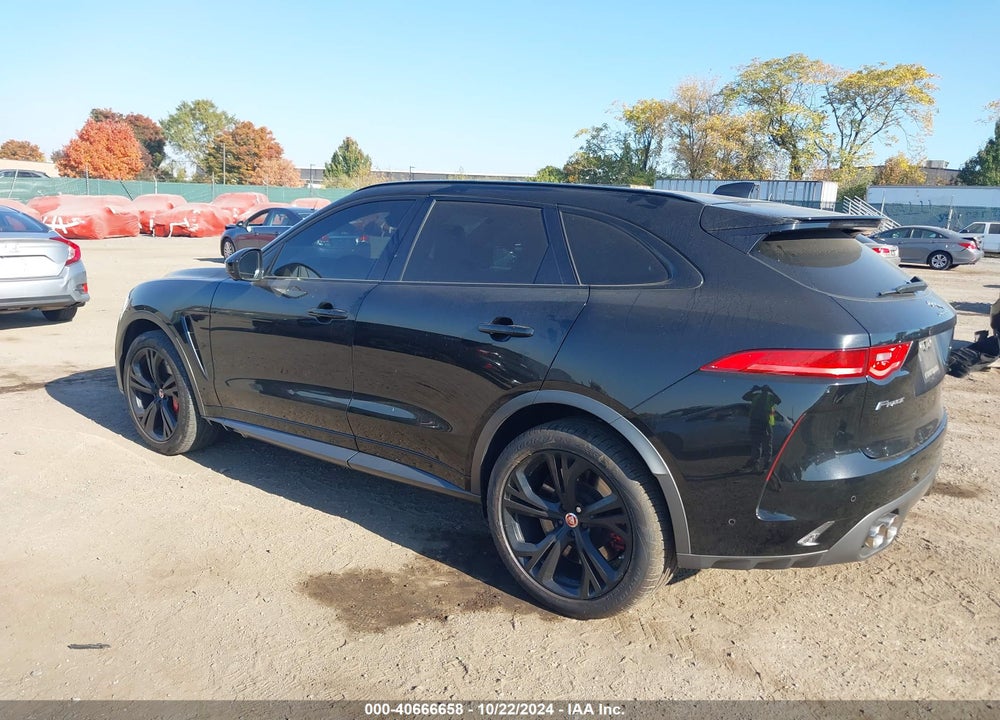 2020 JAGUAR F-PACE SVR P550 AWD AUTOMATIC VIN: SADCZ2EE0LA620420