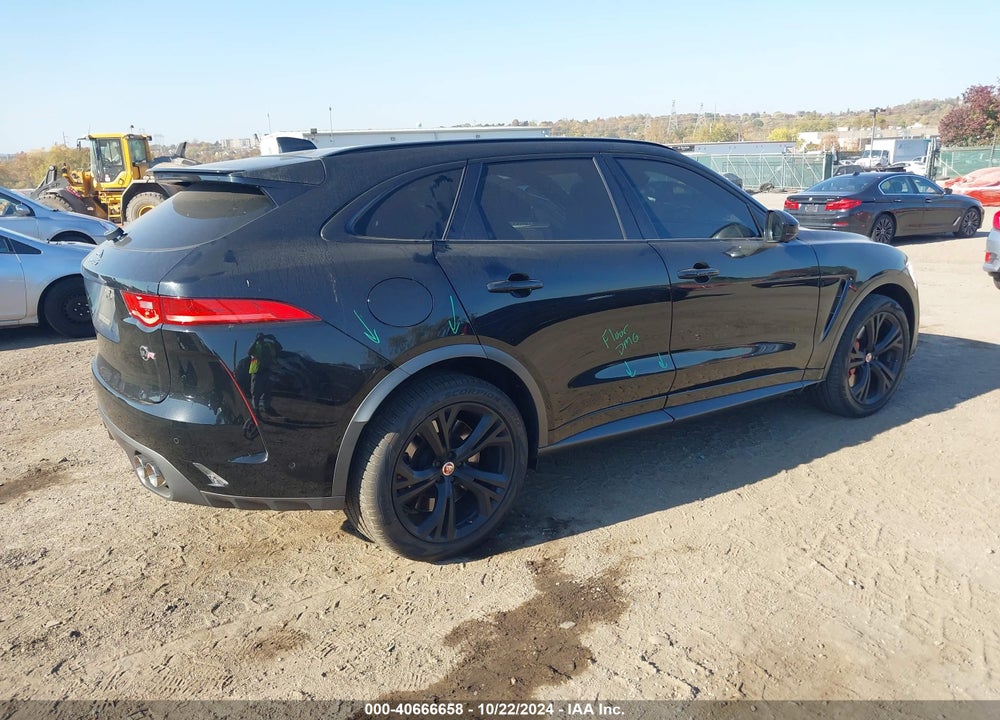 2020 JAGUAR F-PACE SVR P550 AWD AUTOMATIC VIN: SADCZ2EE0LA620420