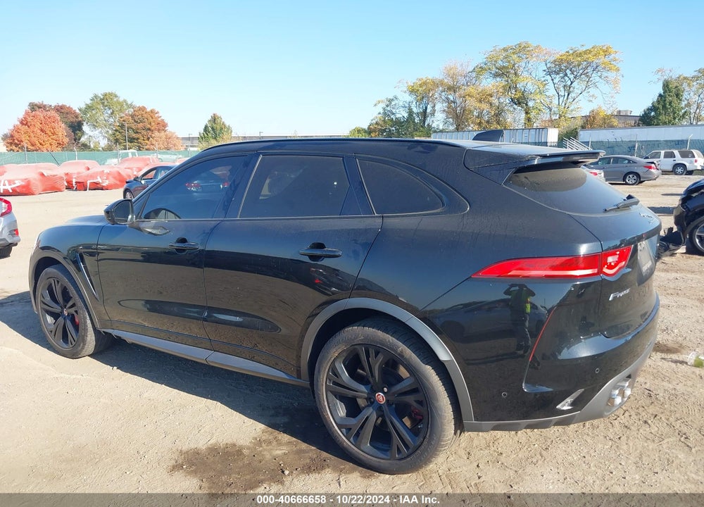 2020 JAGUAR F-PACE SVR P550 AWD AUTOMATIC VIN: SADCZ2EE0LA620420