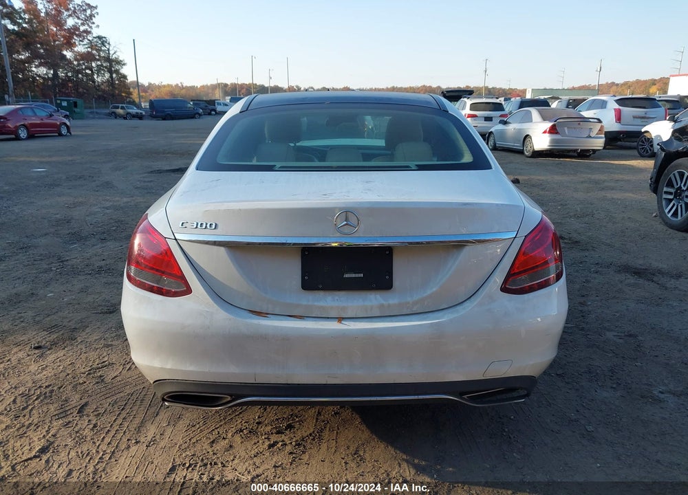 2017 MERCEDES-BENZ C 300 LUXURY/SPORT VIN: 55SWF4JB8HU226668