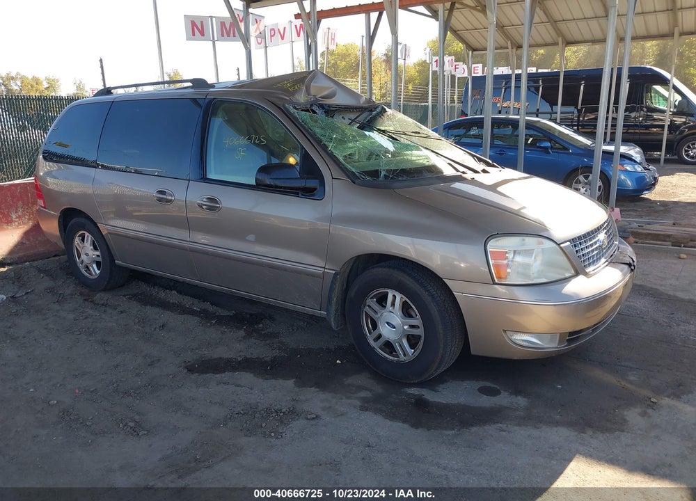 2006 FORD FREESTAR SEL VIN: 2FMZA52296BA34778
