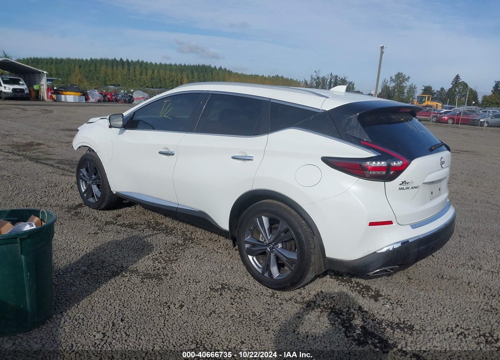 2024 NISSAN MURANO PLATINUM INTELLIGENT AWD VIN: 5N1AZ2DS1RC109852
