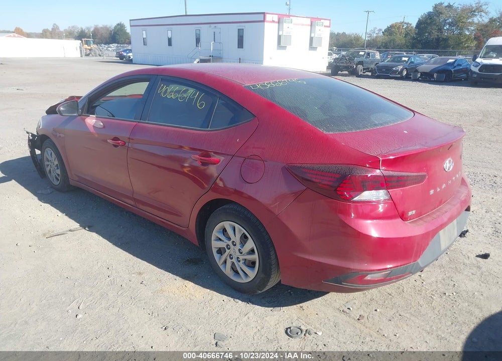 2020 HYUNDAI ELANTRA SE VIN: KMHD74LF0LU925178