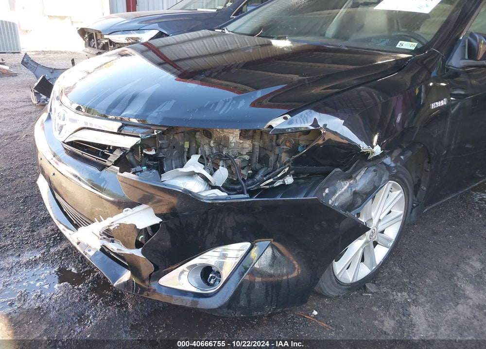 2012 TOYOTA CAMRY HYBRID XLE VIN: 4T1BD1FK1CU024912