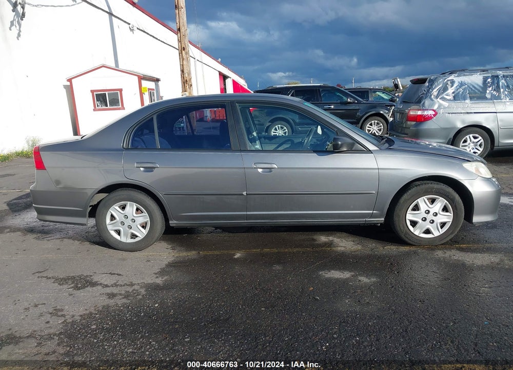 2004 HONDA CIVIC VIN: 2HGES16524H530031