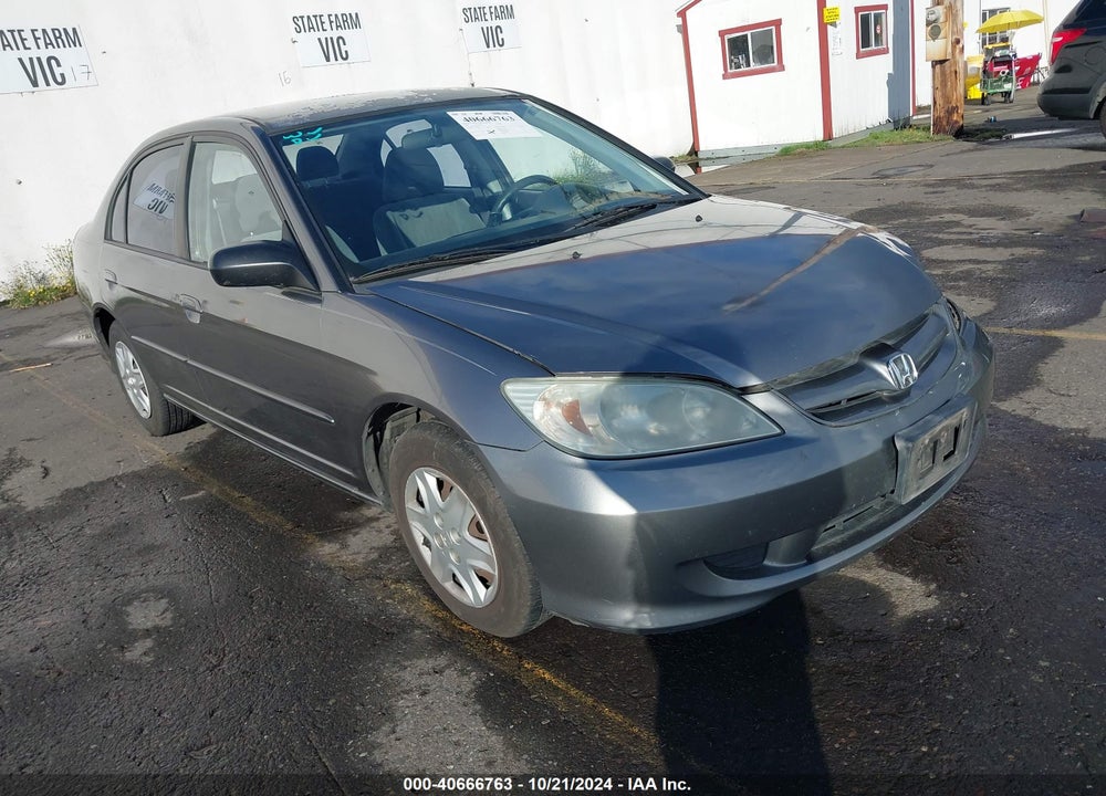 2004 HONDA CIVIC VIN: 2HGES16524H530031