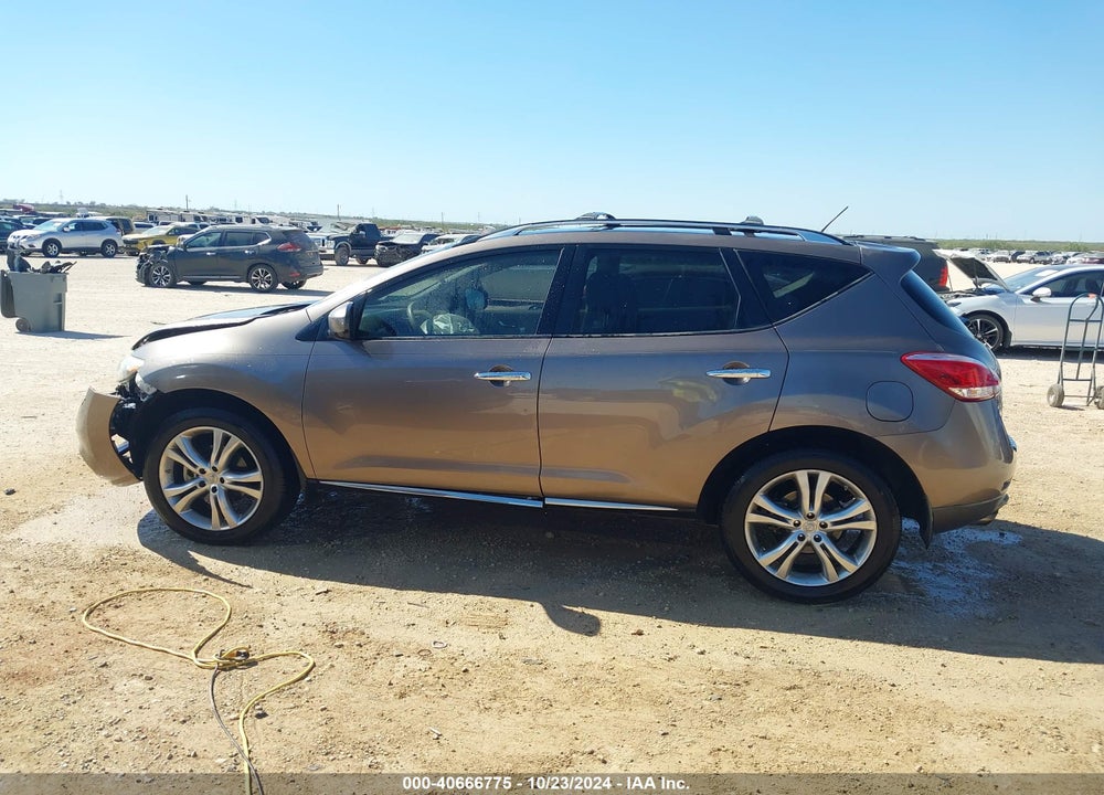 2011 NISSAN MURANO LE VIN: JN8AZ1MU4BW061580