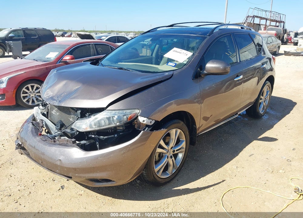 2011 NISSAN MURANO LE VIN: JN8AZ1MU4BW061580