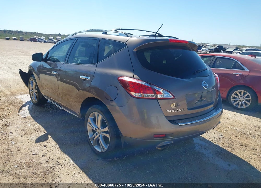 2011 NISSAN MURANO LE VIN: JN8AZ1MU4BW061580