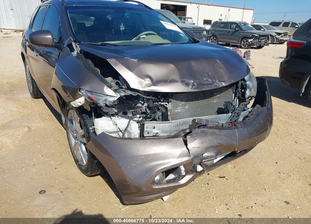 2011 NISSAN MURANO LE VIN: JN8AZ1MU4BW061580