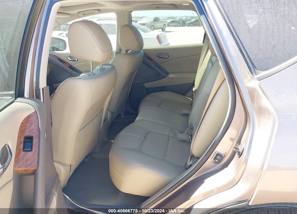 2011 NISSAN MURANO LE VIN: JN8AZ1MU4BW061580