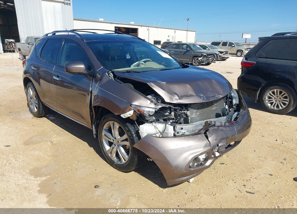 2011 NISSAN MURANO LE VIN: JN8AZ1MU4BW061580