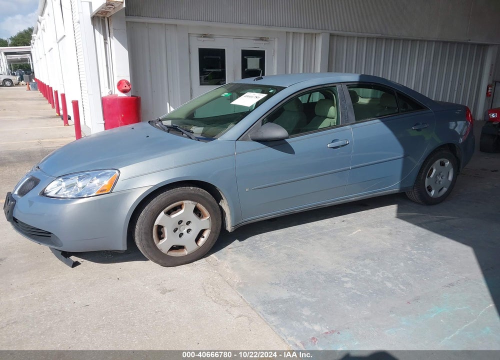2008 PONTIAC G6 VALUE LEADER VIN: 1G2ZF57BX84286894