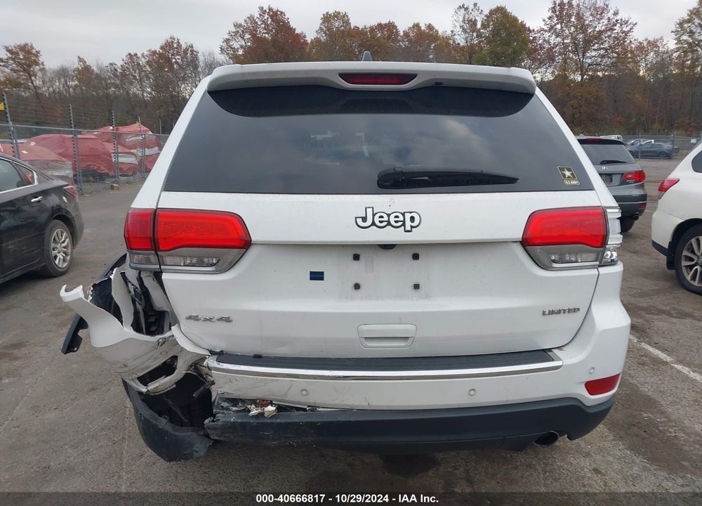 2017 JEEP GRAND CHEROKEE LIMITED 4X4 VIN: 1C4RJFBG6HC802662
