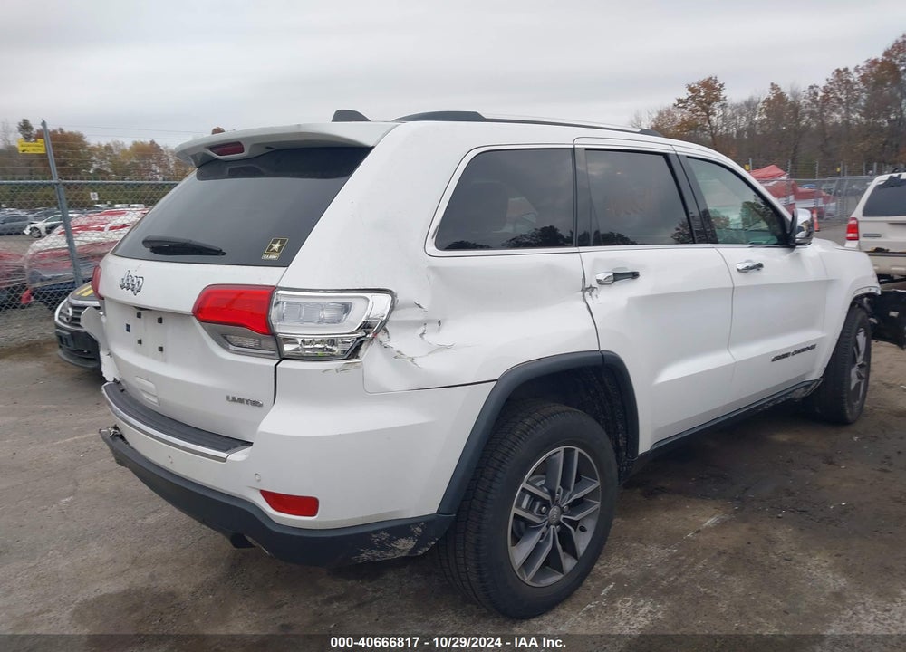 2017 JEEP GRAND CHEROKEE LIMITED 4X4 VIN: 1C4RJFBG6HC802662
