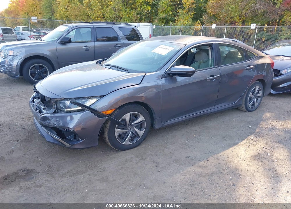 2020 HONDA CIVIC LX VIN: 2HGFC2F64LH525122
