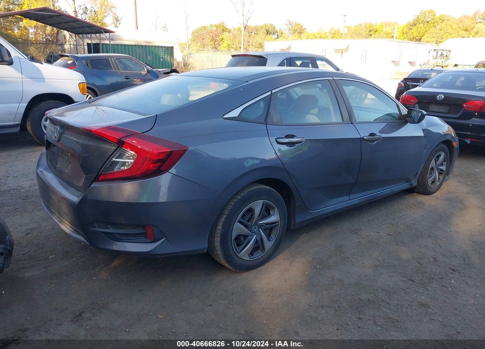2020 HONDA CIVIC LX VIN: 2HGFC2F64LH525122