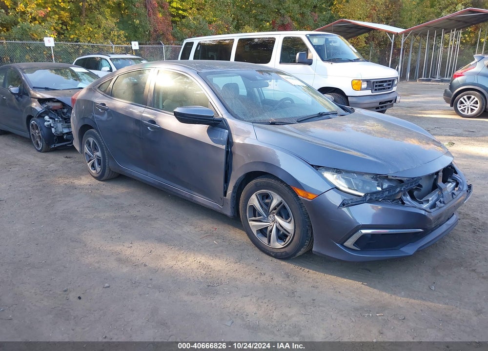 2020 HONDA CIVIC LX VIN: 2HGFC2F64LH525122