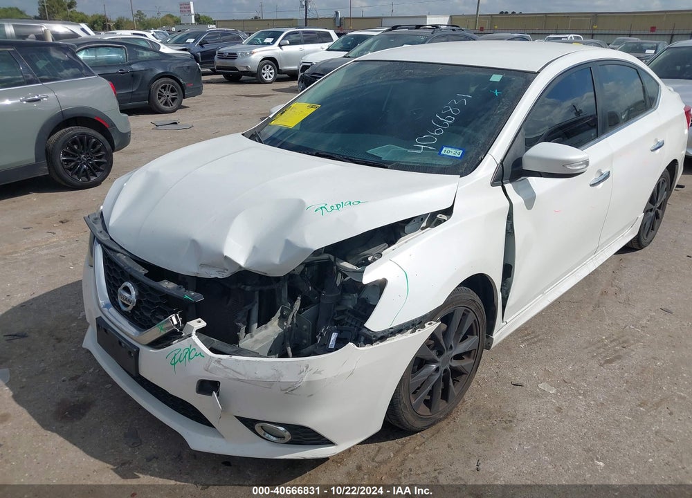2017 NISSAN SENTRA SR VIN: 3N1AB7AP3HY349595