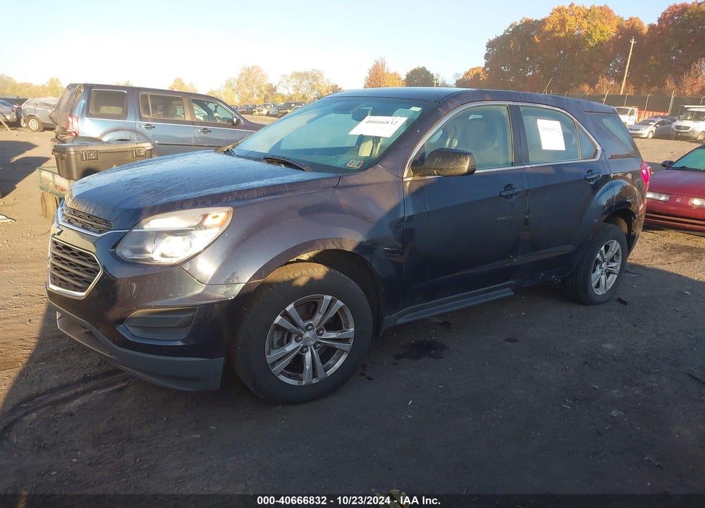 2016 CHEVROLET EQUINOX LS VIN: 2GNFLEEK6G6236671