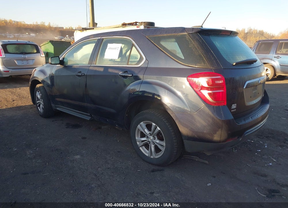 2016 CHEVROLET EQUINOX LS VIN: 2GNFLEEK6G6236671